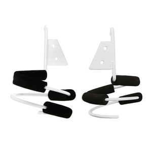 Estante de almacenamiento para secador de pelo, soporte flexible de plástico curvo montado en la pared para detrás de puertas o en paredes - Product Image 4
