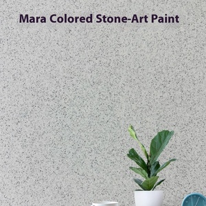 Mara Acrylic trong nhà ngoài trời sơn tường Màu đá hiệu ứng không cạo Putty chà nghệ thuật chống lớp phủ cho trang trí nhà - Product Image 2