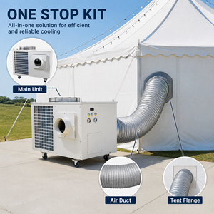 <span class=keywords><strong>Aire</strong></span> Acondicionado Industrial para Exteriores con Inversor de Corriente Continua, Control Automático para Grandes Carpas de Restaurantes, Refrigeración 24/7, Flujo de <span class=keywords><strong>Aire</strong></span> Flexible - Product Image 3