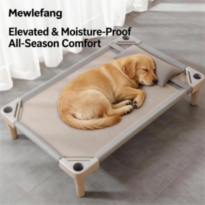 Modern Lüks Ağır Yük Taşıyabilen Evcil Hayvan Kamp Köpek Yatağı, Peluş Yastıklı, Çıkarılabilir, Makinede Yıkanabilir Minder, Kaymaz Taban - Product Image 4
