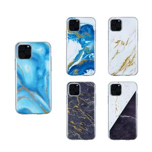 En Stock para iPhone Xs Xr Xs <span class=keywords><strong>Max</strong></span> Xi Pro varios diseño medio parachoques IMD brillante Océano Azul mármol teléfono caso - Product Image 6