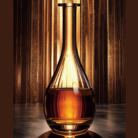 Bouteilles en verre blanc de haute qualité de 700 ml à 1400 ml pour le brandy/la tequila/le whisky/le vin/ Logos/couleurs personnalisables Emballage pour hôtel/bar