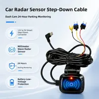 Kit de Cableado No Destructivo con Sensor de Radar para Cámara de Tablero con Detección ACC de 12V/24V a 5V 3A