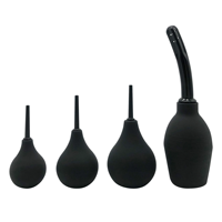 Meilleure vente : Poche de lavement médicale en silicone de qualité supérieure, avec pompe de lavement et fonction de douche anale