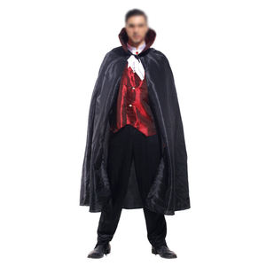 <span class=keywords><strong>Hombre</strong></span> Halloween vampiro disfraces adulto miedo CosplayCarnival diablo capa larga mascarada club nocturno Bar juego de rol vestido de fiesta - Product Image 2