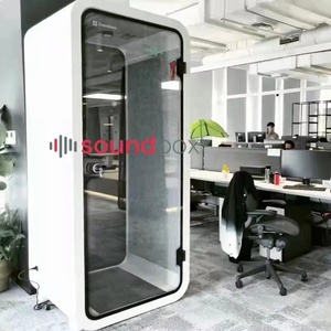 Soundbox prix abordable extérieur bureau cabine téléphonique pod insonorisé rencontrer cabines acoustiques simples téléphone à <span class=keywords><strong>vendre</strong></span> - Product Image 2