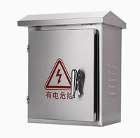 Boîtier en acier inoxydable étanche IP65, panneau de commande électrique personnalisé, armoire de distribution de surveillance, OEM Chine