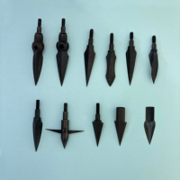 Durcissement de la tête de flèche de chasse traditionnelle pointes de flèche de chasse à arc classique pour tir à l'arc à têtes larges vissées équipement de tir