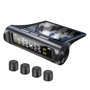 Real-time Wireless Car Tire Monitoring System Solar External Internal Universal <b>TPMS</b> YB068 <b>TPMS</b> YB068 - Product Image 1
