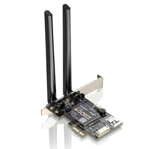EDUP yeni varış 600/3000/5400Mbps Tuya akıllı kilit uzaktan kumanda ile PCI Express ağ kartı PCIE Wifi adaptörü Bluetooth