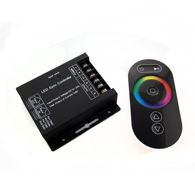 LED RGB Controller with Full Touch Remote Control