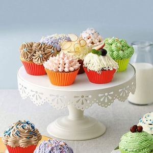 Wholesale Reusable Round Shape Mini <b>Silicone</b> <b>Baking</b> Pastry Liners <b>Baking</b> Cups Muffin Molds Cupcake - Product Image 4