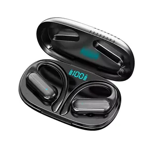 Bestseller Ohr haken TWS Stereo Wireless Kopfhörer LED-Anzeige Running Headset Earhook Earbuds für den Sport