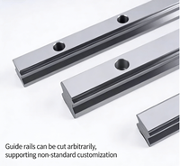 Guide linéaire, rail linéaire, bloc linéaire, systèmes de mouvement linéaire CNC HGR20 pour machines d'impression