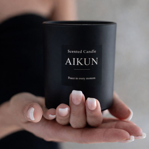 เทียนหอมไร้ควันทำมือจากโรงงาน AIKUN แบรนด์ ODM สำหรับระเบียง ห้องน้ำ ร้านอาหาร บาร์ งานอีเว้นท์ และงานเฉลิมฉลอง - Product Image 1