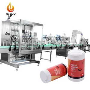 Canister Packing Wet Wipes Machines For All Purpose Cleaning Wipe