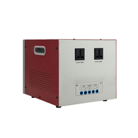 Monofásico 220V 110V 80V SVC 3KVA-60KVA Servomotor de cobre Regulador de voltaje automático/Estabilizador