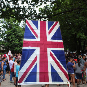 Grand drapeau Union Jack intérieur extérieur imprimé personnalisé drapeau national britannique britannique avec œillets en laiton - Product Image 5