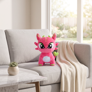 Peluches personnalisées de dinosaures et de fruits du dragon à forte réduction, conception OEM sur mesure, mascotte en peluche de marque - Product Image 2