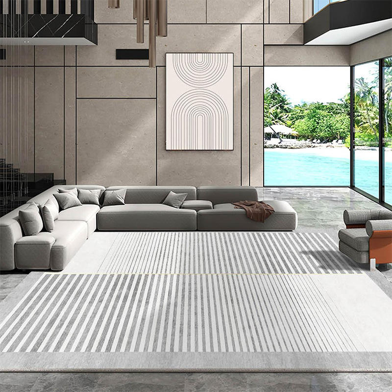 lineas grises y blancas