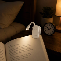 Mini Lampe Clip MSBN pour Plateforme Internationale, avec Détail Structuré et Traduction Anglaise