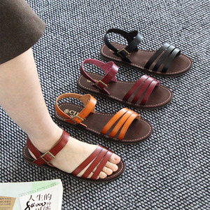 Sandalias Planas de Mujer de Alta Calidad, Modernas, Abiertas, para Exteriores, Ligeras, Casuales, al por Mayor - Product Image 1