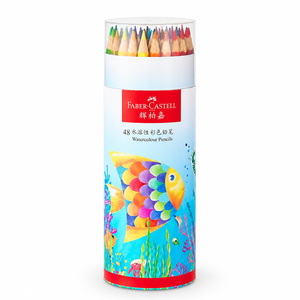 Set di Matite Colorate Acquerellabili <span class=keywords><strong>Faber</strong></span>-Castell per Bambini in Portapenne (Ideale per Studenti delle Scuole Elementari) - Product Image 2