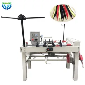 Automatic shoelace high quality shoe handbag lace tipping machine