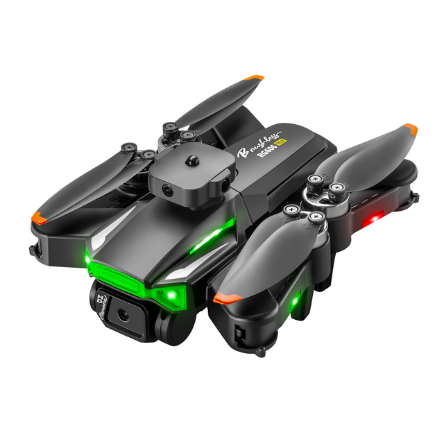5G RG606MAX Beginner Drone WiFi 4K HD Dual Camera GPS Obstacle Avoidance Gesture 400m RC Foldable Quadcopter App Control Plastic