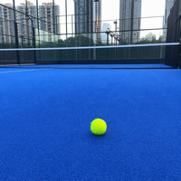 Lapangan Padel Panoramic 20m x 10m Dengan Kaca Tempered 12mm dan Rangka Baja Berlapis Bubuk