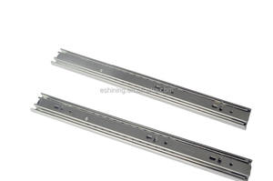 Glissière télescopique à extension complète à fermeture amortie robuste et moderne sur mesure avec roulement à billes pour tiroir d'armoire - Product Image 6