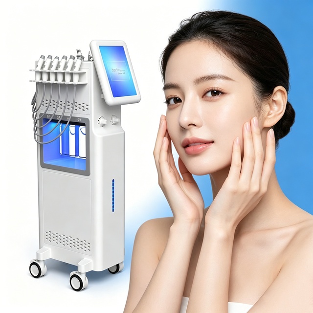 2026 Hot  Vertical 11in1 Profession Water Hydrodermabrasion System Facial Machine for Skin Deep Cleaning Blackhead Removal