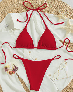 A7187 - Nouveauté <span class=keywords><strong>Maillot</strong></span> <span class=keywords><strong>de</strong></span> <span class=keywords><strong>Bain</strong></span> Triangle Taille Haute Sexy pour Femme - Collection Été 2026 - Product Image 6