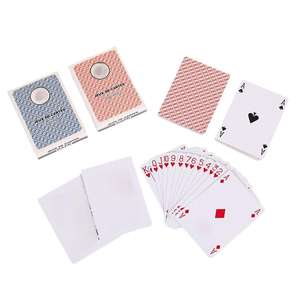 Cartes à <span class=keywords><strong>jouer</strong></span> en plastique PVC imprimées sur mesure et durables pour jeux de société Cartes de poker en plastique étanche avec boîte personnalisée - Product Image 2