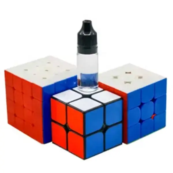 Magic Cube Lubrificante lubrificante Silicone di Qualità Anti Ruggine e Migliorare La Velocità