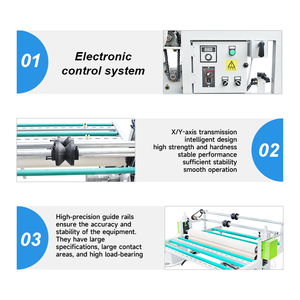 Maquinaria para Procesamiento de Vidrio de Fábrica JUNDE, Máquina Laminadora de Vidrio Semiautomática de 1.3kW con Velocidad Regulable - Product Image 4