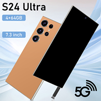Worldya Smartphone, Teléfono con pantalla HD de 7,3 pulgadas, Android 14 4 + 64 6 + 128GB Tarjeta de memoria Smartphone, Dual SIM Dual a 5G/4G/GPS