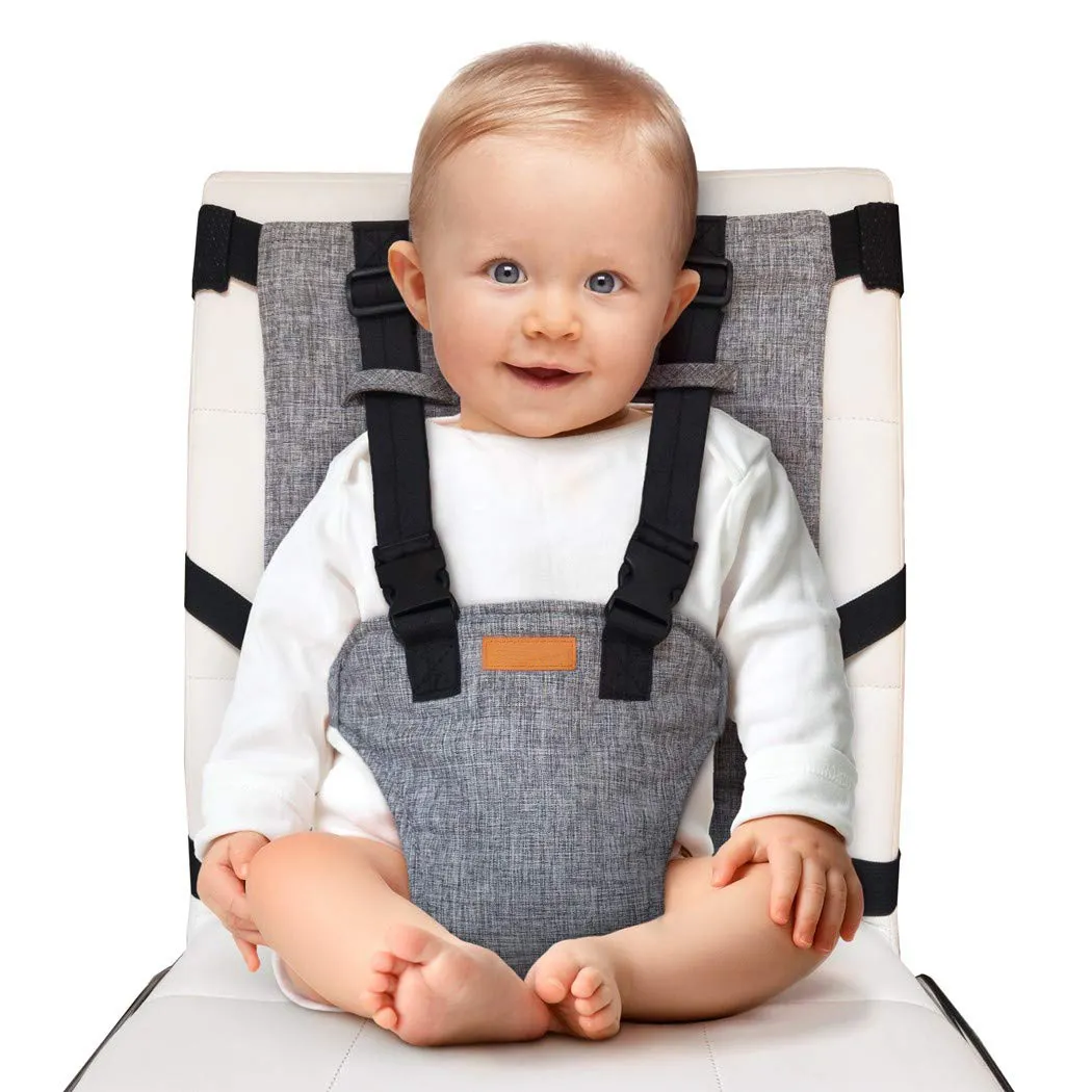 Produits pour bébés Chaise haute pliante pour bébé Support de sécurité pour siège enfant Ceinture de sécurité