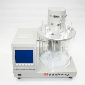 Produsen Huazheng ASTM D445 Viscometer kinematik produk mandi minyak bumi pengukur viskositas kinimatik