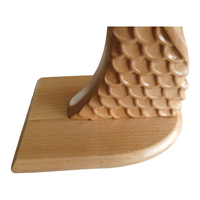 Fresadora CNC de 5 Ejes Avanzada para Madera, Diseño Complejo, Piezas de Haya, Fresado CNC para Decoración Creativa del Hogar