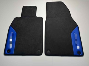 Tapis de sol en nylon personnalisés avec couleur et emblème pour Ferrari GTC4 Lusso T V8 V12, tapis de sol épaissis GT Auto - Product Image 6