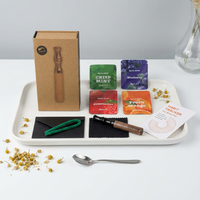 Bâtonnet inhalateur sans nicotine Fumar à l'huile essentielle, alternative au tabac sans fumée, pour arrêter de fumer, avec embout en bois