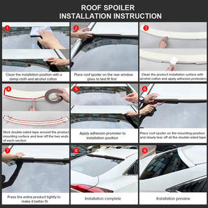 สปอยเลอร์วิงจากโรงงาน ไม่ทำสี สำหรับรถยนต์โตโยต้า ยาริส รุ่นปี <span class=keywords><strong>2023</strong></span> ขึ้นไป - Product Image 4