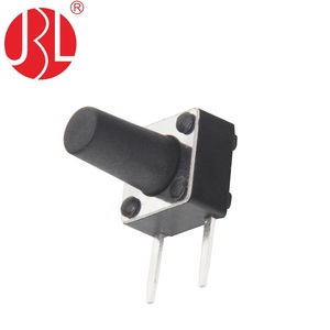 Interruptor Táctil TC-00104A de 6.0*6.0mm, 2 Pines, Accionamiento Lateral, Montaje Pasante, Altura Personalizable, para Electrónica de Consumo - Product Image 3