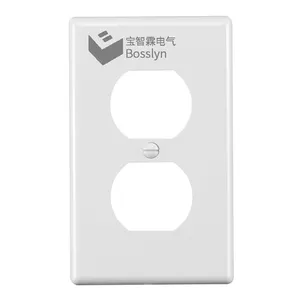 Manufacturers supply American standard plastic panel double socket plastic cover American American standard wall cover