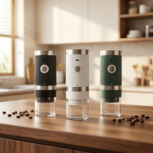 เครื่องชงกาแฟไร้สายแบบพกพา พร้อมใบมีดเซรามิกคุณภาพสูง ใช้พอร์ต USB สำหรับใช้ในบ้าน รุ่น W-309 - Product Image 1