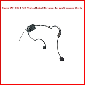 <span class=keywords><strong>Baomic</strong></span> BM-11 HD-1 UHF Tai nghe không dây <span class=keywords><strong>Microphone</strong></span> cho phòng tập thể dục phòng tập thể dục Nhà thờ chuyển động Trường Sân khấu và các dịp khác - Product Image 6