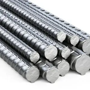 6mm 8mm 10mm 12mm 16mm 20mm sıcak haddelenmiş deforme çelik çubuk inşaat demiri çelik demir çubuk yapı malzemeleri için