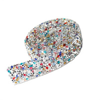 Coloré Ab strass résine perceuse diamant peinture forage rouleau bijoux à bricoler soi-même accessoires avec bande de forage à chaud