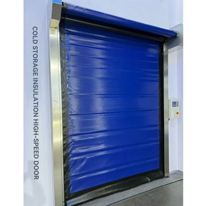 <span class=keywords><strong>Porte</strong></span> enroulable industrielle à détection automatique à grande vitesse, haute résistance, résistante à la corrosion, pour usine - Product Image 4